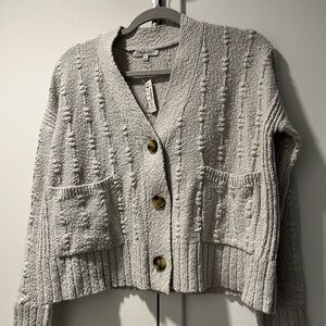 NWT Madewell Gray Cardigan Sweater